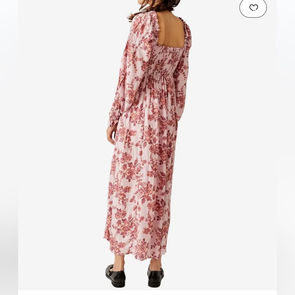 Free People Jaymes Midi Floral Dress - Picture 2 of 7